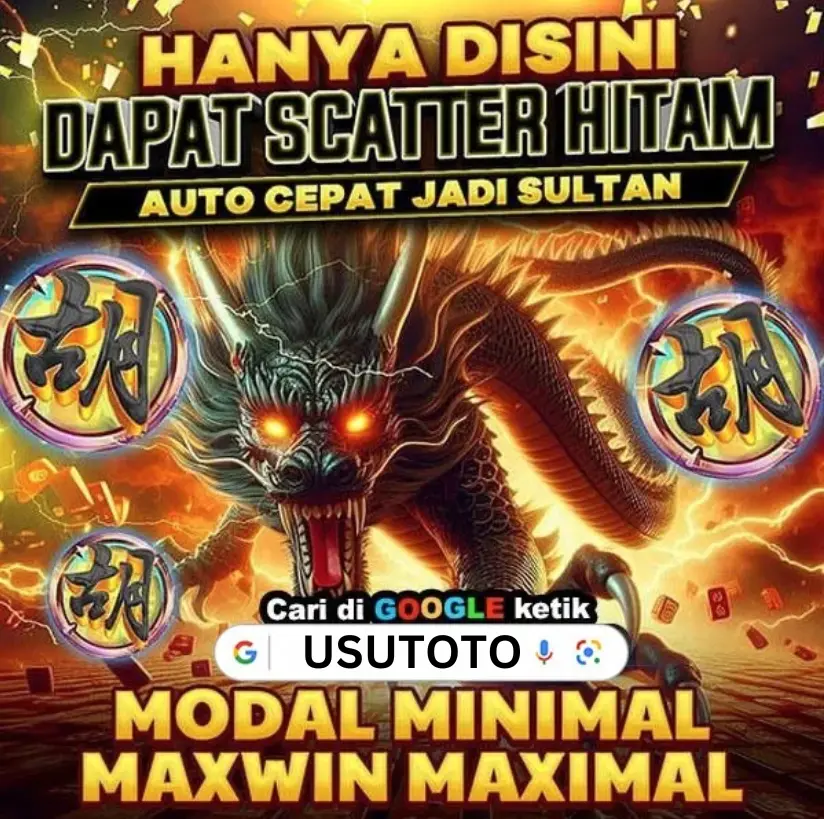 USUTOTO: Toto 4D Slot Gacor Hari Ini, Daftar Slot Toto Bet Receh Gampang Maxwin